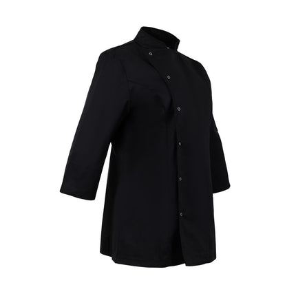 Women's Tailored Black Chef Jacket | Whites | Size L 4
