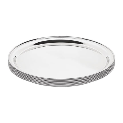 Stainless Steel Round Tray Ø 40.5cm | Olympia 3