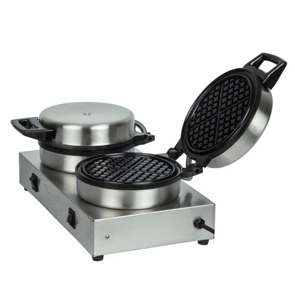Double Waffle Maker with Non-Stick Plates | Dualit 74002 4