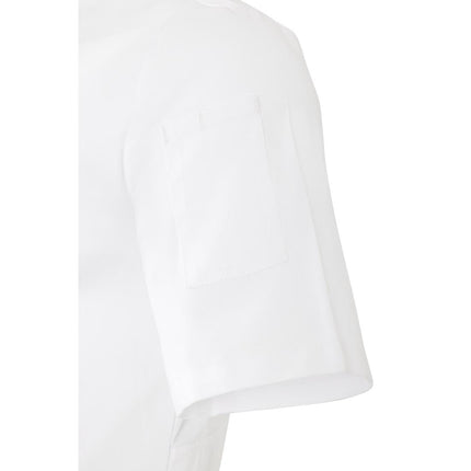 Short Sleeve White Chef Jacket Mesh | Southside Harlem | UK L 7