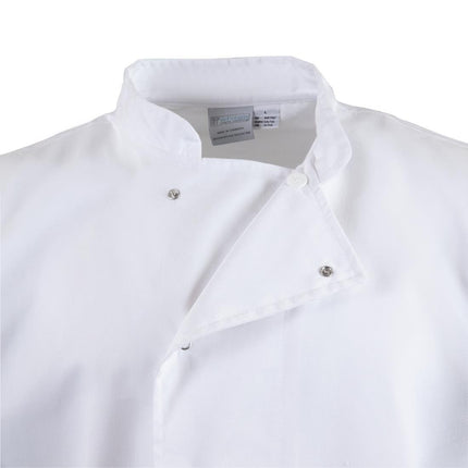 Lightweight Chef Jacket White with Black Contrast | Whites Nevada | XL 6