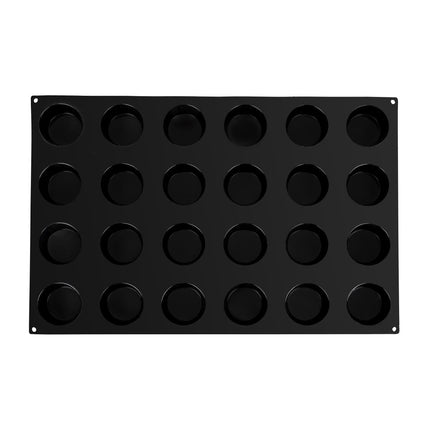 Silicone Muffin Mold | Pavoflex | 24 Cavities | 70mm Diameter x 40mm Depth 5