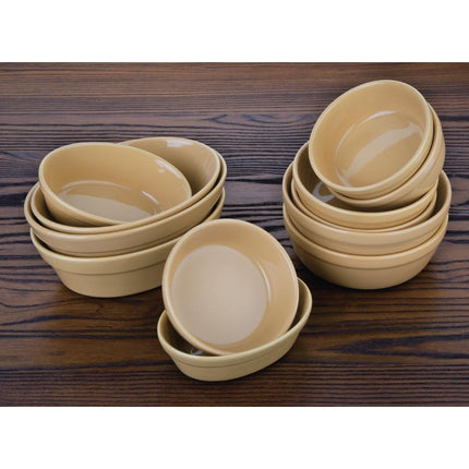 Oval Stoneware Dishes 18x13.3cm | Olympia | Set of 6 4