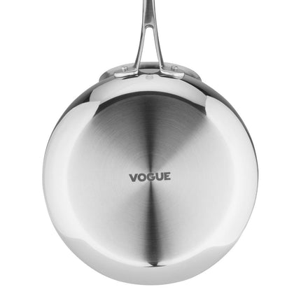 Tri-Shield Stainless Steel Frying Pan with Clad Coating | Vogue | 28 cm 5