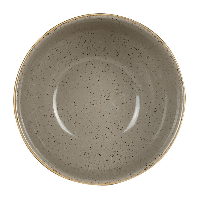 Stonecast Grey Soup Bowl 47cl | Churchill (12 Pieces) 2