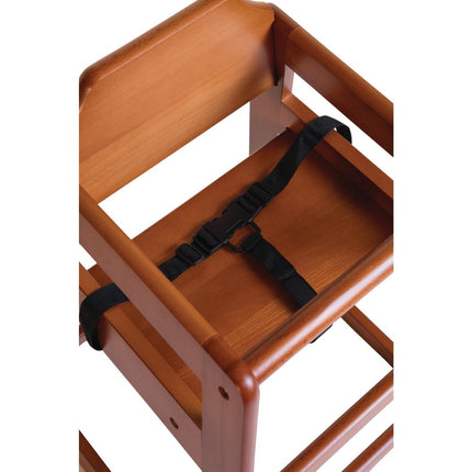 Wooden Children's Chair Dark Brown | Bolero 2