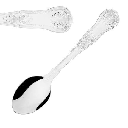 Tea Spoons 13.7cm Polished 18/0 Stainless Steel | Olympia Kings | 12 Pieces