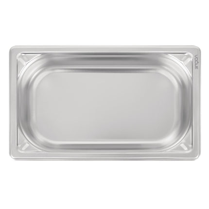 Stainless Steel GN 1/4 Container 65mm Depth | Vogue 4