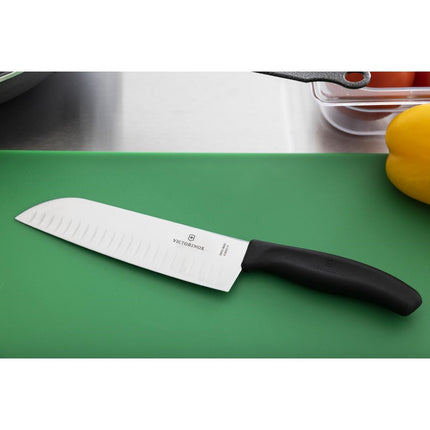 Santoku Knife 17cm | Victorinox | Fibrox Handle | Stainless Steel 6