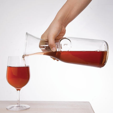 Glass Carafes 1L | Olympia | Set of 6 2