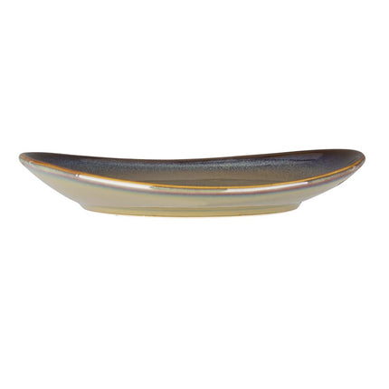 Coupe Plates Aubergine Reactive Glaze 270mm | Olympia Birch 3