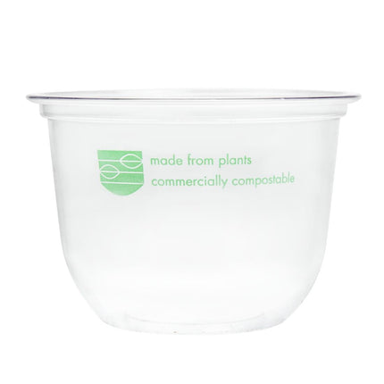 Compostable Round Containers 296ml | Vegware 96 Series