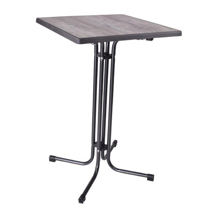Foldable Square Standing Table 70x70x110 cm | Limburg Vintage