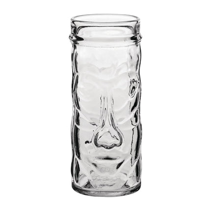 Tiki Glasses 45cl Transparent | Utopia Tahiti | 6 Pieces