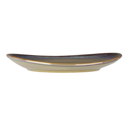 Coupe Plates Aubergine Reactive Glaze 205mm | Olympia Birch 2