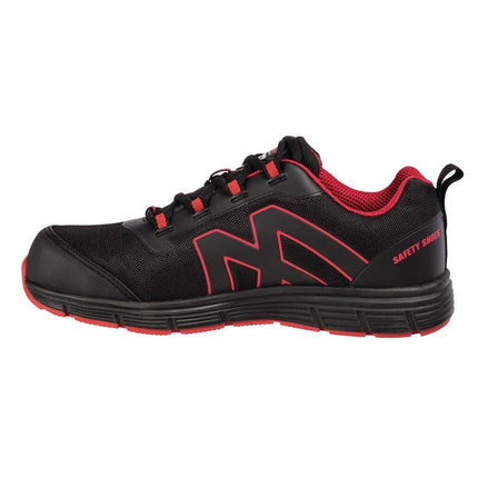 Slipbuster Mesh Slip-Resistant Safety Shoes Black Size 39 7