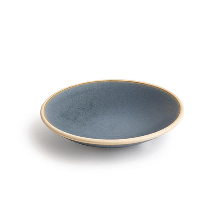 Shallow Tapered Canvas Bowls Blue Granite 20cm | Olympia 2
