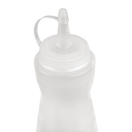 Squeeze Bottle with Cap | Vogue | 340ml | Transparent 2