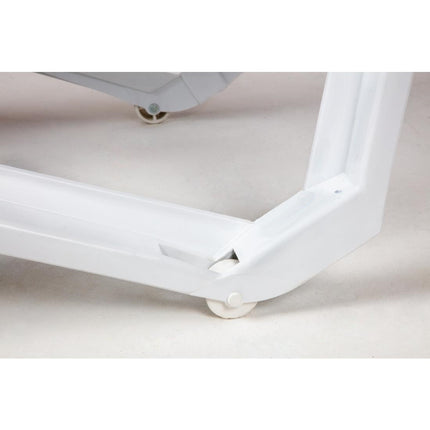 Resol White Adjustable Reclining Chairs Set of 4 7