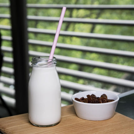 Compostable Pink Paper Straws | Fiesta 4