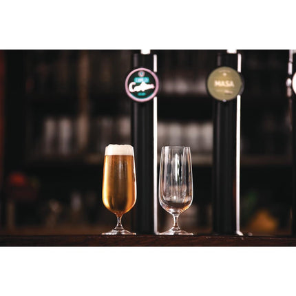 Water and Beer Glasses 41cl | Olympia Crystal Bar Collection | 6 Pieces 3