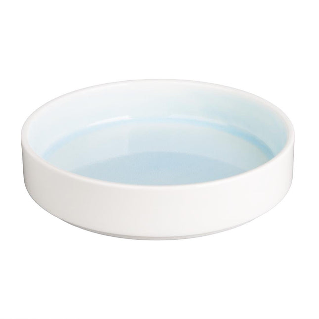 Fondant Aqua Blue Bowls 215mm | Olympia