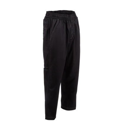Cool Vent Unisex Baggy Chef Pants | Chef Works | Black | L | Integrated Cooling Panels 5