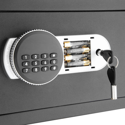 Standard Electronic Hotel Safe | Bolero | Black | 200x310x200mm 4