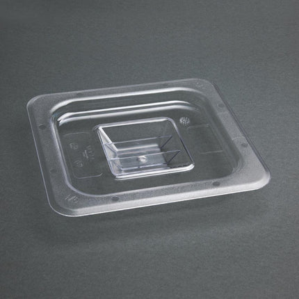 Clear Polycarbonate Lid | Vogue | GN 1/6 3
