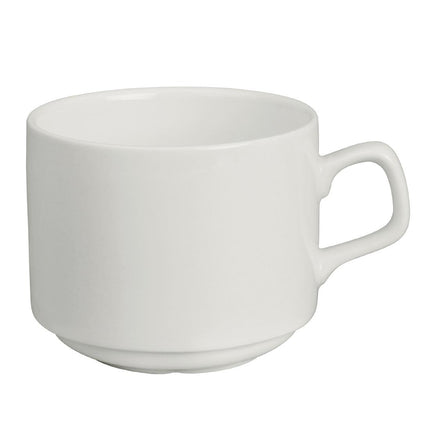 Stackable Porcelain Cups 20cl | Olympia Lumina | Set of 6 3