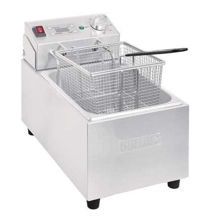 Single Tank Countertop Fryer 5L with Timer | Buffalo | 2800W 7