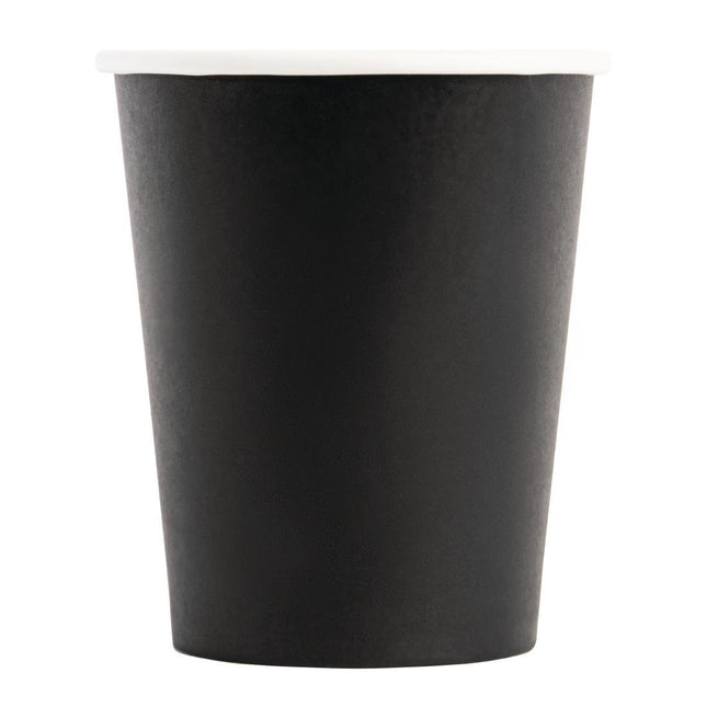 Recyclable Single-Wall Black Coffee Cups 23cl | Fiesta | 50 pcs 2