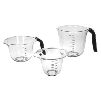 KitchenAid Black Nesting Measuring Cups Set of 3