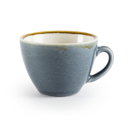 Cappuccino Cups Blue 34cl | Olympia Kiln Collection | 6 Pieces