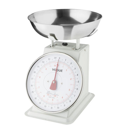 Heavy-Duty Kitchen Scale with Large Stainless Steel Bowl | Vogue 6