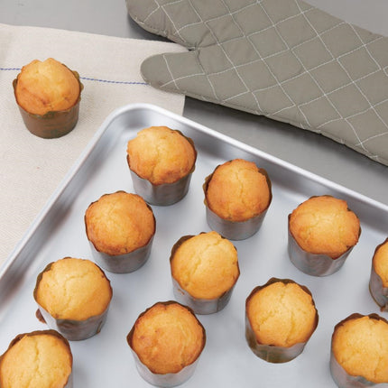 Aluminium Baking Tray 52cm | Vogue | 40mm Depth 6