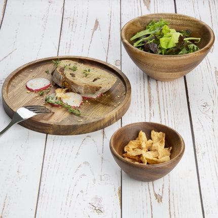 Acacia Bowls 100mm Diameter x 50mm Height | Olympia 4
