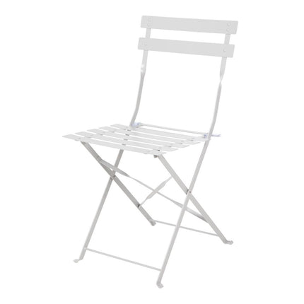 Steel Folding Chairs Grey | Bolero