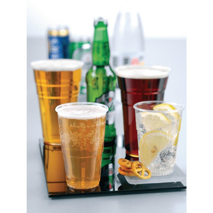 Disposable Plastic Beer Cups 590ml to Rim | eGreen | 1000 Pieces 4