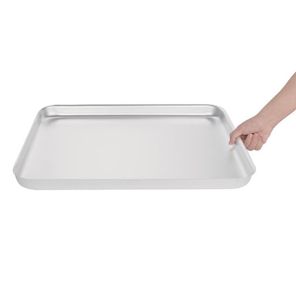 Aluminium Baking Tray 52cm | Vogue | 40mm Depth 5