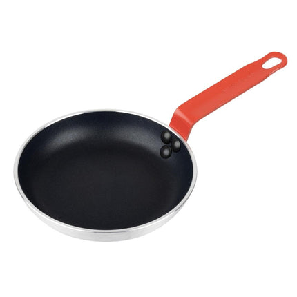 Non-Stick Frying Pan 200mm with Red Handle | Hygiplas Teflon Platinum Plus