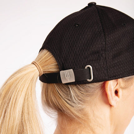 Cool Vent Baseball Cap with Contrasting Edge | Chef Works | Black and Red 3