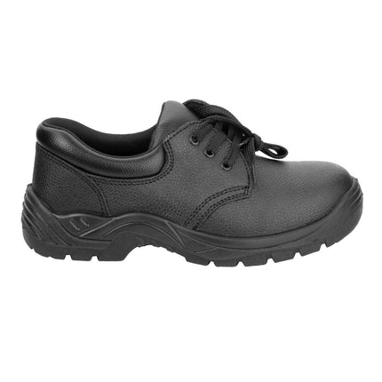 Unisex Slip-Resistant Safety Shoes Black 40 | Nisbets Essentials 4