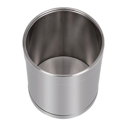 Brushed Stainless Steel Trash Bin 10.2L | Bolero 3