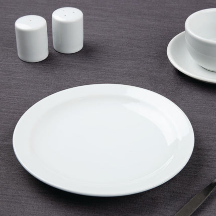 Dinner Plates with Narrow Rim 20.5cm | Olympia Athena | 12 Pieces 2