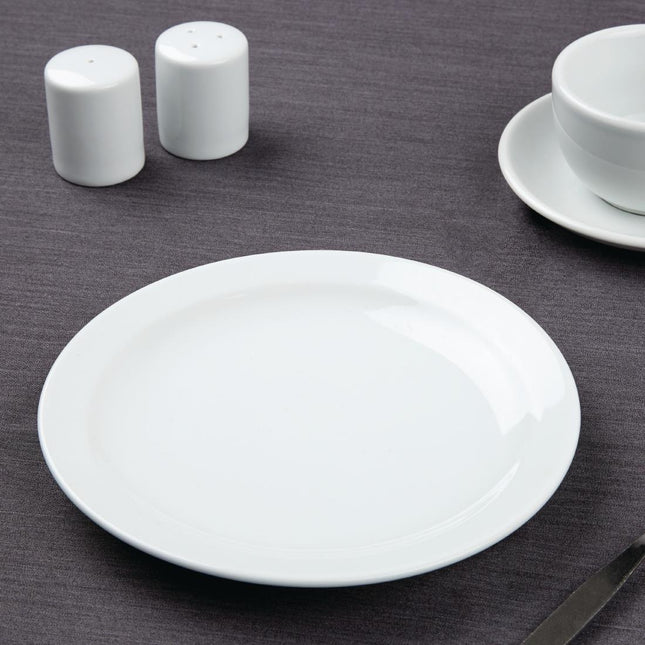 Dinner Plates with Narrow Rim 20.5cm | Olympia Athena | 12 Pieces 2
