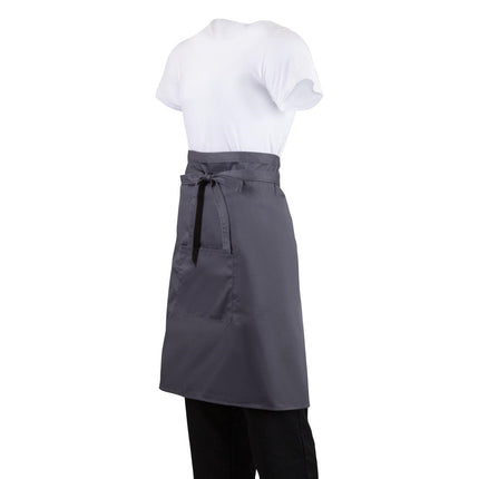 Standard Grey Bib Apron | Whites 7