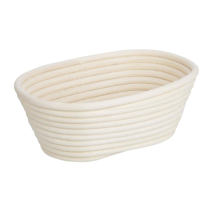 Oval Rattan Proofing Basket 210x150x80mm | Vogue