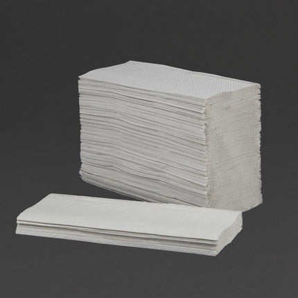 Tork White 1-Ply Z-Fold Hand Towels | 12 Packs 2