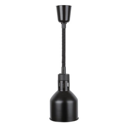 Adjustable Heat Lamp Matte Black | Buffalo